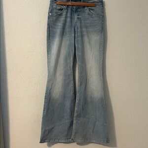 Junior Wild Fable Light Blue Flare Jeans Size 10 NWOT